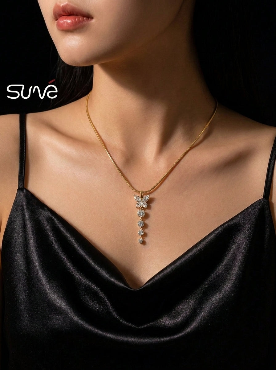 Butterfly Muse Pendant Necklace